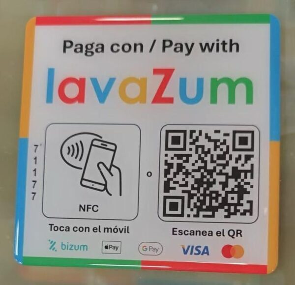 Pegatina epoxi QR/NFC - Imagen 2